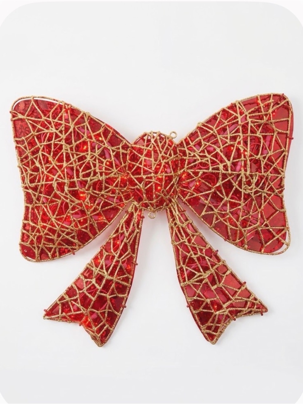 Christmas ⚜️♥️⚜️ Bow Pre Lit Good Condition